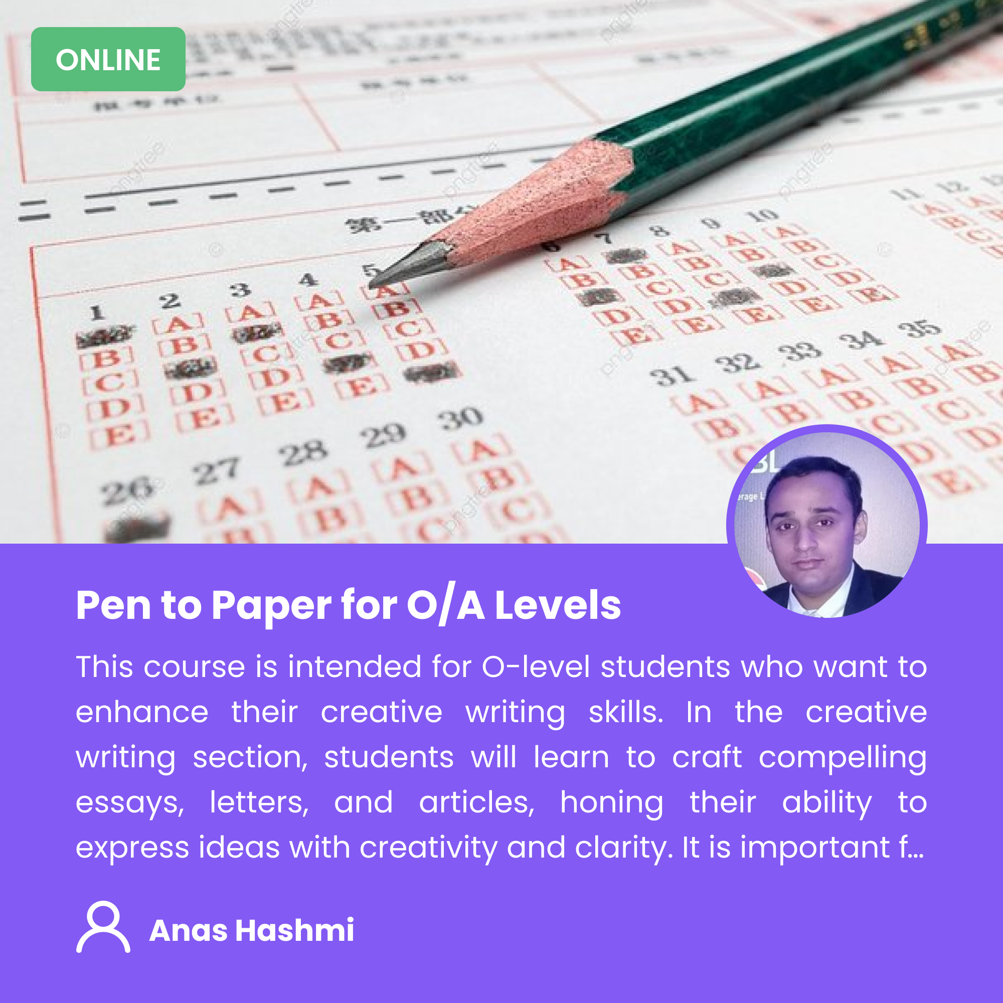 Pen to Paper: Essay and Letter Writing for O-Levels