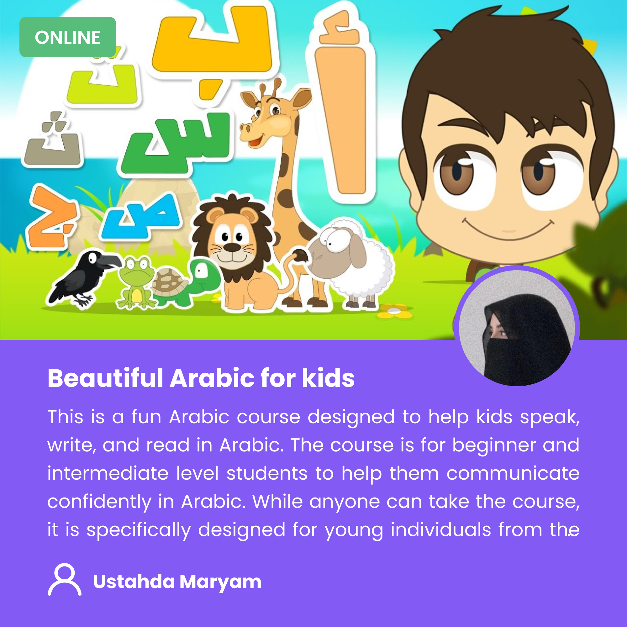 Beautiful Arabic for Kids