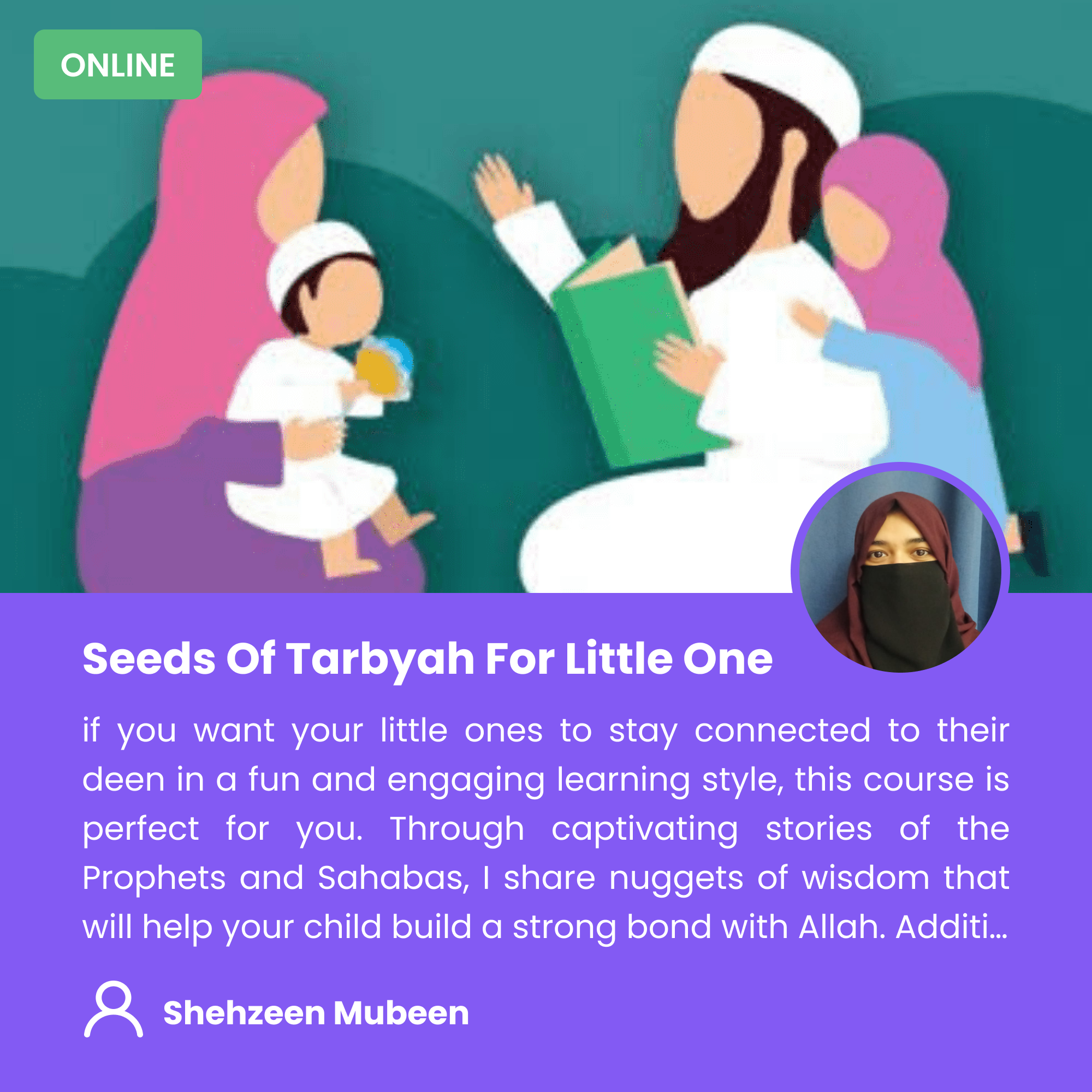 Seeds of Tarbiyah for Little Ones